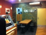 Aménagement restaurant Subway Montpellier